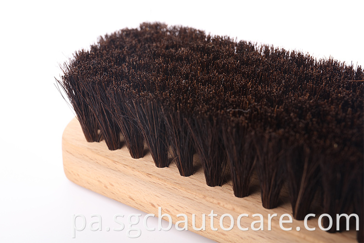 leather seat brush